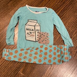 18-24 month Kickee Pant milk & cookie set
